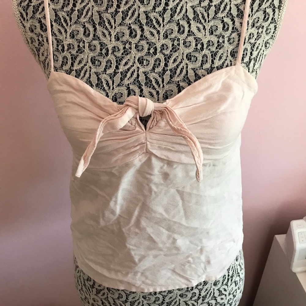 Brandy Melville light pink tank top